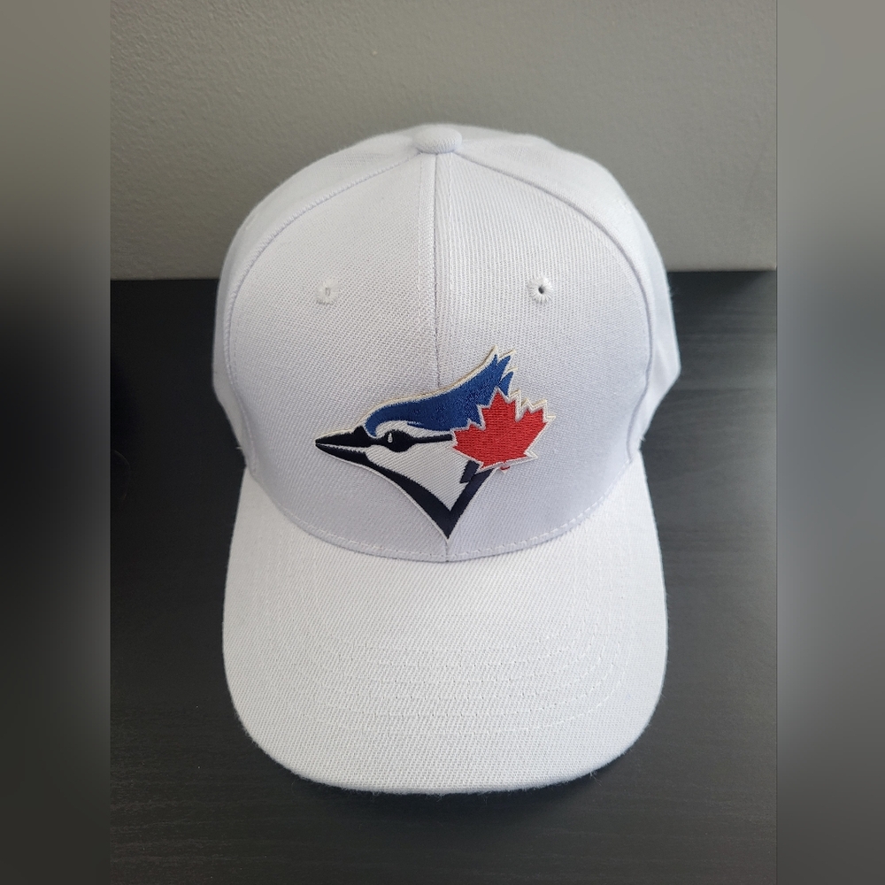 Toronto Bluejays White Baseball Cap
